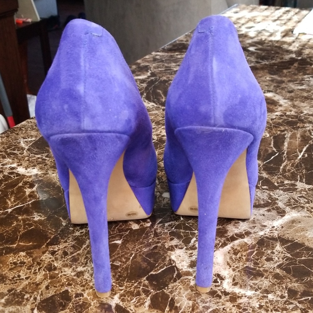 Blue heels